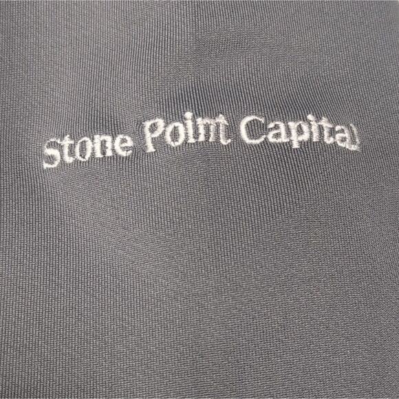 Dunning Golf 1/4 Zip Performance Pullover Mens M Gray Halloween Witch Broom READ - Picture 10 of 15